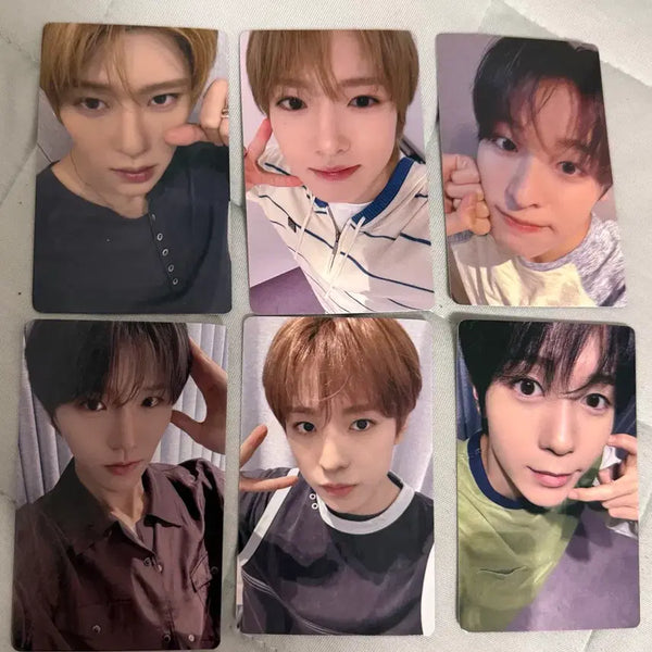 [BUNJANG] NCT WISH Jump Up Lucky Draw POB Sion Riku Yushi Jaehee Ryo Sakuya Photocard Set / 엔시티위시 점프업 영통 포카 미공포 시온 리쿠 유우시 재희 료 사쿠야