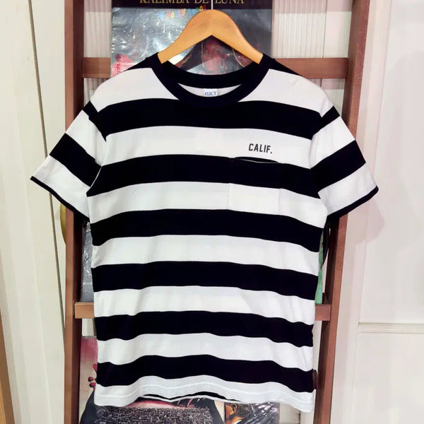[BUNJANG] FUCT Striped Short Sleeve T-Shirt / FUCT 스트라이프 반팔 티셔츠