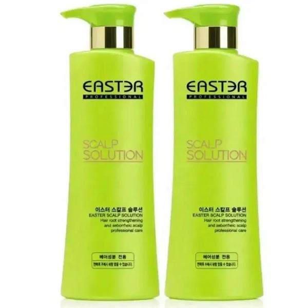 [BUNJANG] Easter Scalp Solution Seborrheic Dermatitis Shampoo 500ml (Set of 2) / (2개 무배)이스터 스칼프 솔루션 지루성 두피염 샴푸 500ml