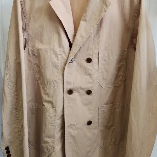 [BUNJANG] VDR Double Breasted Light Jacket Beige L / VDR 더블 브레스티드 라이트 자켓 베이지 L