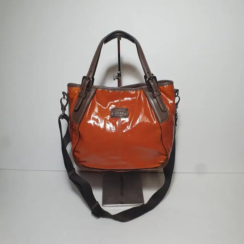 [BUNJANG] Tod's Small Tote Bag Orange Brown Leather / 정품 ㅡ토즈ㅡ스몰. 토트백