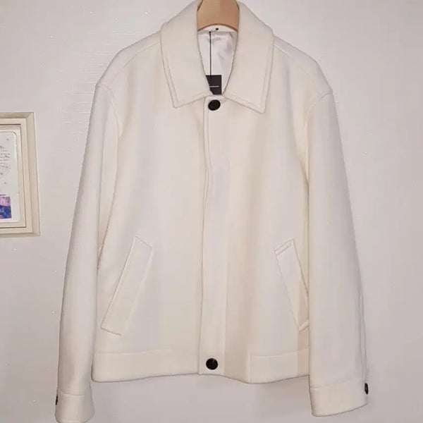 [BUNJANG] Club Monaco Wool Jacket Ivory / 새제품) 클럽모나코 울 자켓 110 권장 택포