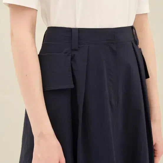 [BUNJANG] SJ.SJ Navy Long Skirt / sjsj스커트