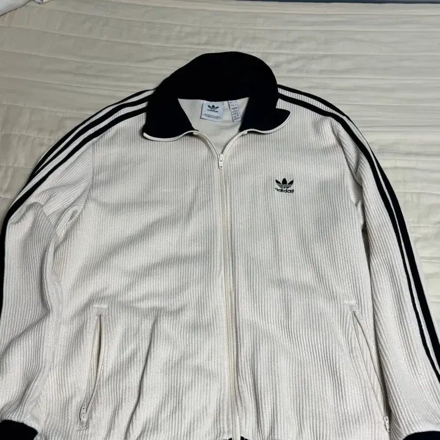 [BUNJANG] Adidas Waffle Beckenbauer Track Top Beige / 아디다스 와플 베켄바우어 트랙탑 베이지