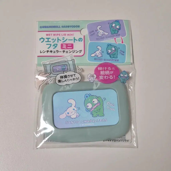 [BUNJANG] Sanrio Hangyodon Cinnamonroll Lenticular Wet Tissue Cap / 산리오 한교동 시나모롤 렌티큘러 물티슈캡 물티슈 뚜껑