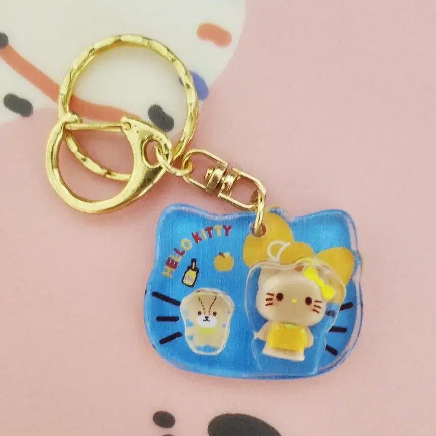 [BUNJANG] Tanning Hello Kitty Keyring / 태닝 헬로키티 키링
