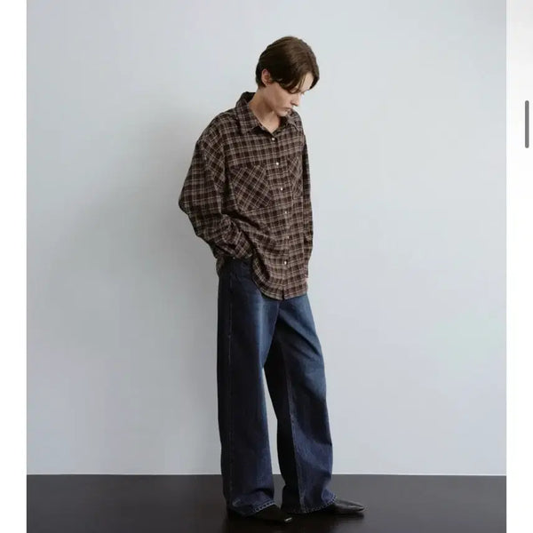 [BUNJANG] Blubric Park Rouge Denim Deep Blue / 블루브릭 파크 루즈데님 deep blue
