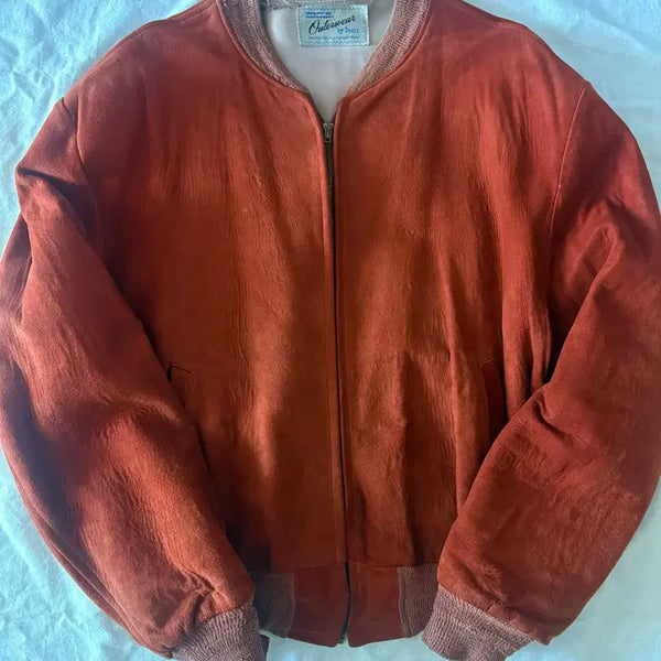 [BUNJANG] Hercules 1950s Deerskin Bomber Jacket / Vintage 50s 허큘리스 디어스킨 봄버 자켓