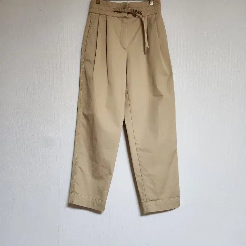 [BUNJANG] Massimo Dutti Two-Tuck Belted Wide Long Pants / 마시모두띠 투턱 벨티드 와이드 롱팬츠25