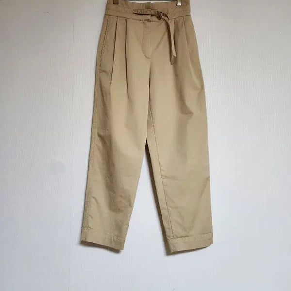 [BUNJANG] Massimo Dutti Two-Tuck Belted Wide Long Pants / 마시모두띠 투턱 벨티드 와이드 롱팬츠25