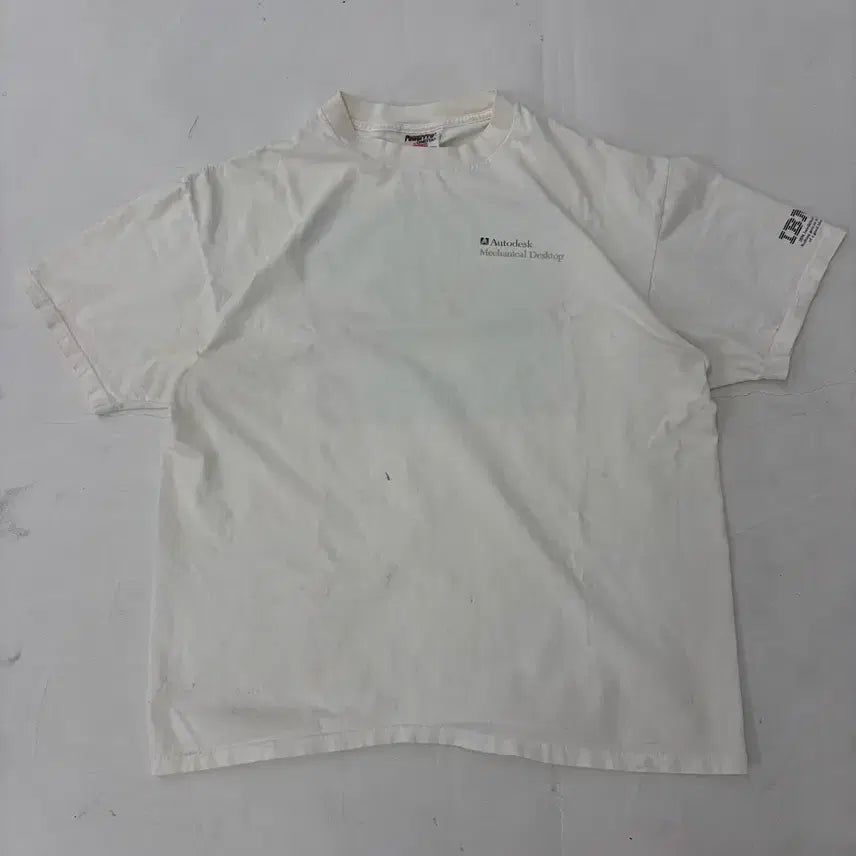 [BUNJANG] 90s Autodesk White T-Shirt XL / 90s Autodesk Tee (white)