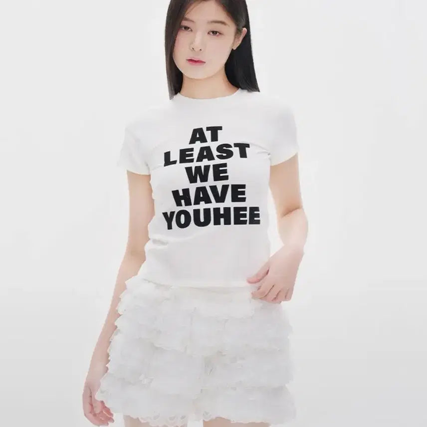 [BUNJANG] Yoohee Short Sleeve T-Shirt White / 유희반팔 화이트 판매