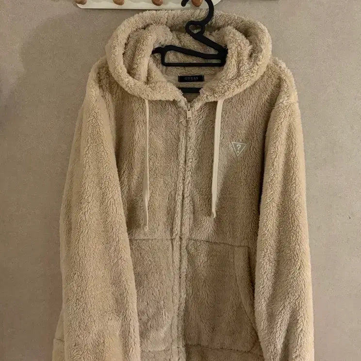 [BUNJANG] Guess Fleece Zip-Up Jacket / 게스 후리스