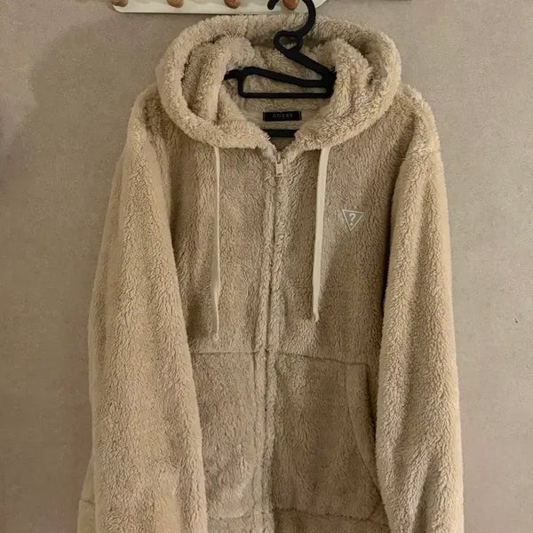 [BUNJANG] Guess Fleece Zip-Up Jacket / 게스 후리스