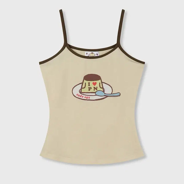 [BUNJANG] Pompompurin Sleeveless Pudding Yellow / 폼폼푸린 슬리브리스 푸딩옐로우 오끼뜨