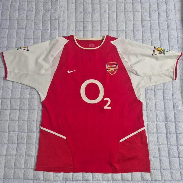 [BUNJANG] Arsenal 2002-2004 Home Football Jersey - Pires #7 (Men's M) / 아스날 02-04 홈 (해외M) 피레스 #7 유니폼 정품