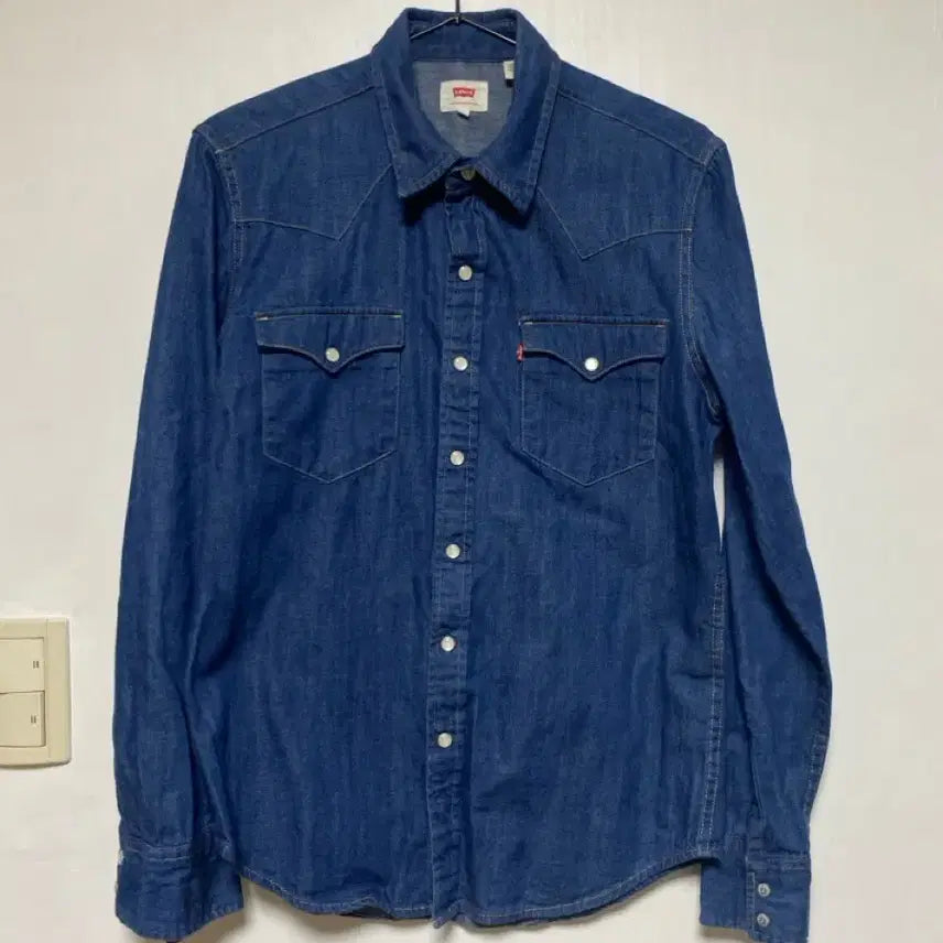 [BUNJANG] Levi's Western Denim Shirt Size S / [LEVIS] 리바이스 웨스턴 데님 셔츠 S사이즈