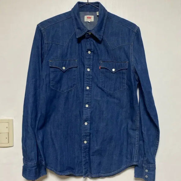 [BUNJANG] Levi's Western Denim Shirt Size S / [LEVIS] 리바이스 웨스턴 데님 셔츠 S사이즈