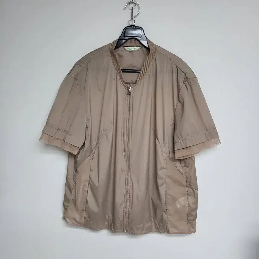 [BUNJANG] Crocodile Women's Jacket Beige Size 77 / 크로커다일 자켓 여 77