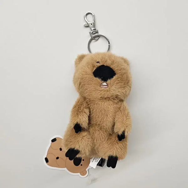 [BUNJANG] Unused Quokka Doll Keychain / 미사용 새상품) 씻은게 억울한 코커 인형 키링