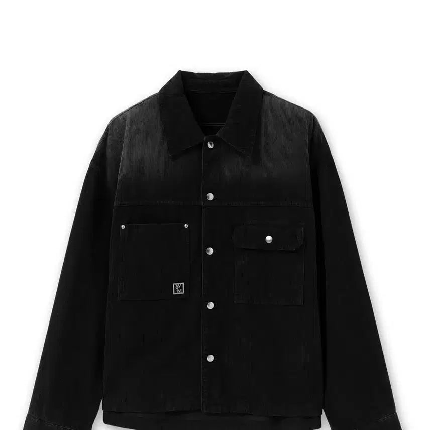 [BUNJANG] Wooyoungmi 25FW Black Corduroy Shirt Jacket / (50) 25fw 우영미 블랙 코듀로이 셔츠 자켓