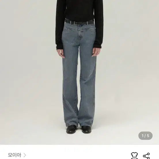 [BUNJANG] Moia Yoke Denim Medium / 모이아 yoke denim 미듐