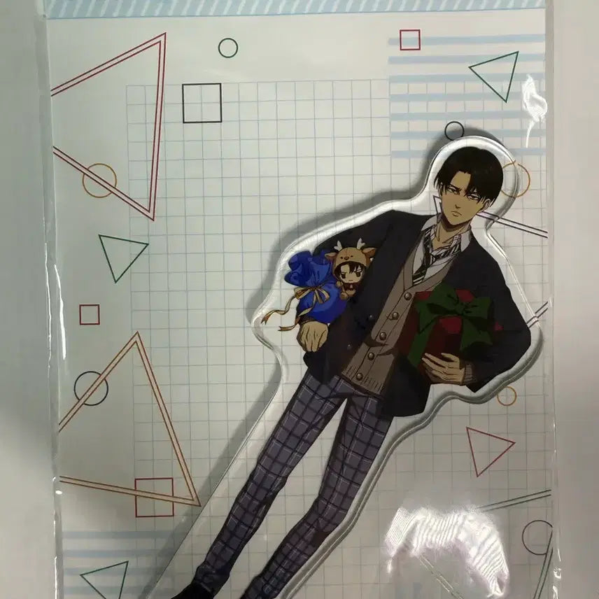 [BUNJANG] Attack on Titan Levi School Uniform Acrylic Standee (Sealed) / 진격의거인 진격거 리바이 교복 아크릴 미개봉