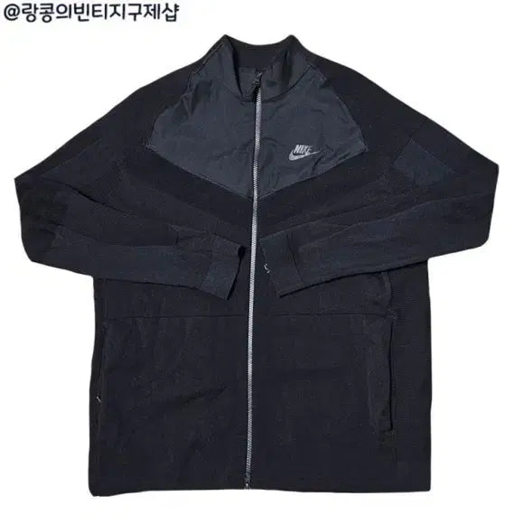 [BUNJANG] Nike Tech Pack Knit Zip-Up Jacket / 나이키 스트릿 테크팩 니트 집업 자켓