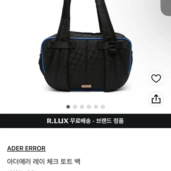 [BUNJANG] Ader Error Ray Check Tote Bag / 아더에러 가방 상태좋아여