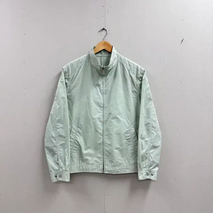 [BUNJANG] Daks Men's Poly Windbreaker Jacket Mint / 남성 100 / 닥스 바람막이 폴리 자켓 민트