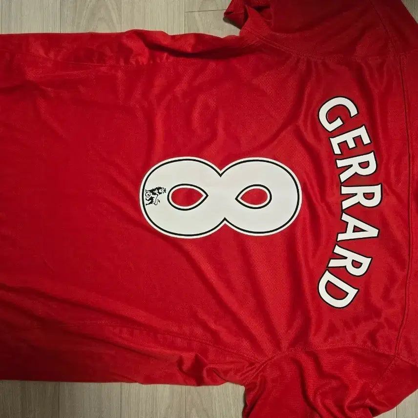 [BUNJANG] Liverpool FC Steven Gerrard #8 Replica Jersey XL / 리버풀 제라드 등번호 8 마킹 유니폼