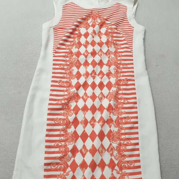 [BUNJANG] She's Miss Sleeveless Check Pattern Midi Dress / 쉬즈미스 민소매 체크 패턴 원피스 77 여성95