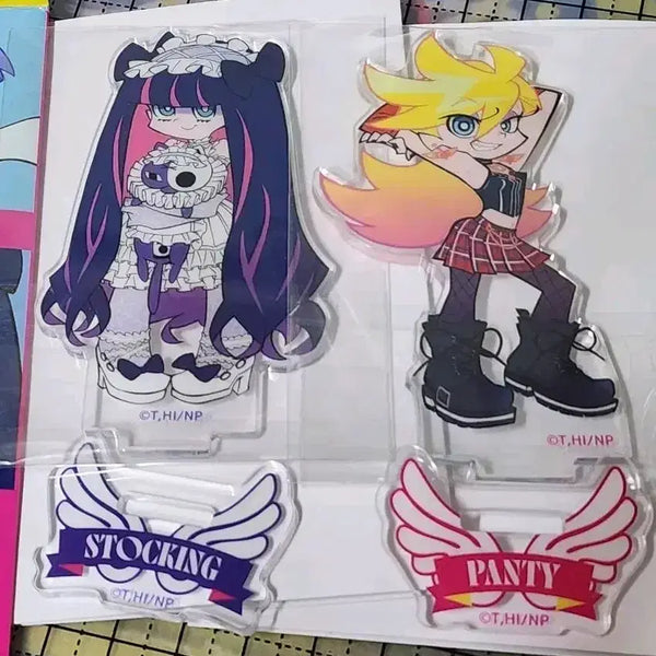 [BUNJANG] Panty & Stocking Acryclic Set / 팬스가 아크릴 2종 일괄