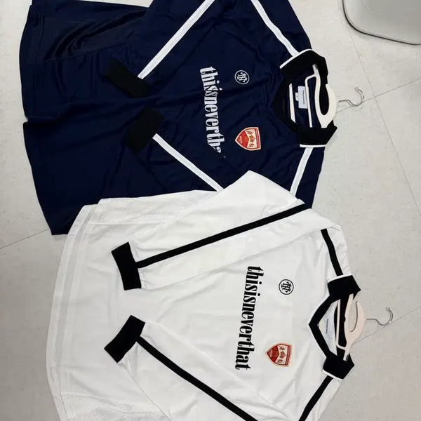[BUNJANG] Thisisneverthat Soccer Jersey Long Sleeve T-Shirt / 디스이즈네버댓 사커져지