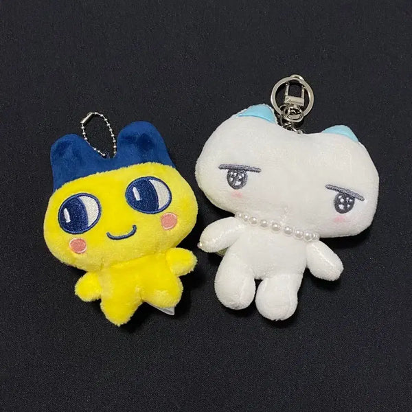[BUNJANG] Tamagotchi Mamechi & Aineko Doll Keyring Bundle Set / 일괄) 다마고치 마메치, 아이네꼬 인형 키링