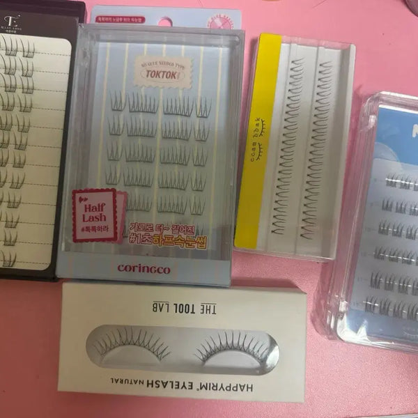 [BUNJANG] False Eyelashes Set (5 Types) / 인조속눈썹 5종 급처분!