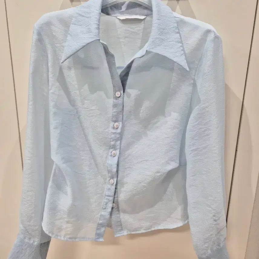 [BUNJANG] PAJEW Pastel Blue Shirt / 페이지유 셔츠