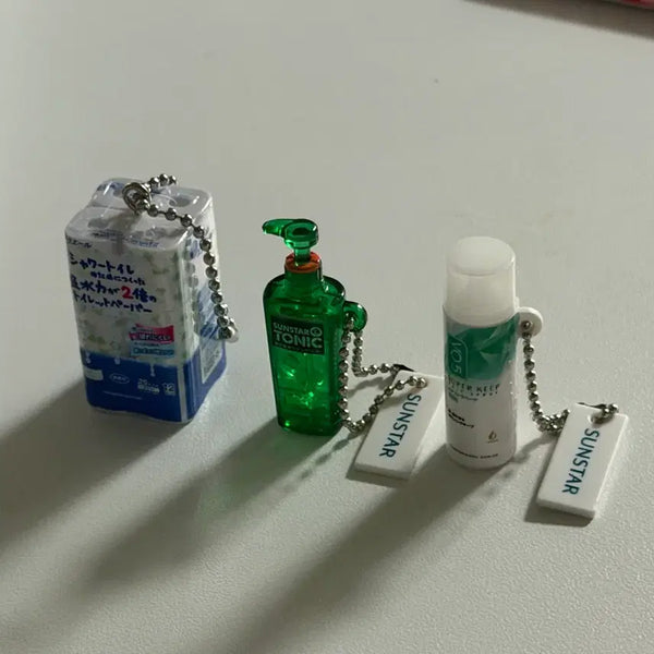 [BUNJANG] Toilet Paper Gacha Cosmetics Miniatures Bundle Set / 급처!!! (일괄) 두루마리 휴지 가챠 화장품 가챠 미니어처