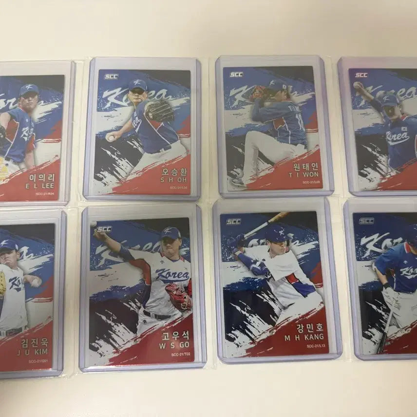 [BUNJANG] SCC Olympic National Team Baseball Card Set (Lee Eui-ri, Lee Jung-hoo) / SCC 올림픽 국가대표 카드 세트 (이의리, 이정후)