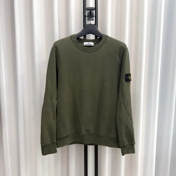 [BUNJANG] Stone Island Crewneck Sweatshirt Khaki L / [L] 스톤아일랜드 맨투맨 카키