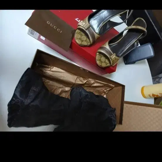 [BUNJANG] Gucci Leather Heeled Sandals - Size 36C / 구찌  샌들 힐/36C