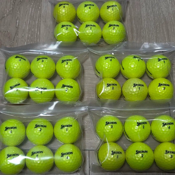 [BUNJANG] Srixon Q-Star A-Grade 3-Piece Colored Used Golf Balls (30-Ball Pack) / 스릭슨 Q스타 A급 3피스 컬러 로스트볼 30구 중고골프공 -무료배송-