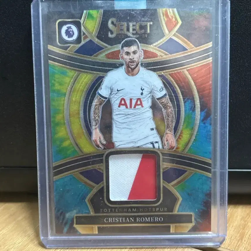 [BUNJANG] Tottenham Hotspur Romero Tie-Dye Patch Card Limited Edition #1/25 / 탑스 토트넘 로메로 타이다이 패치 25한정1번
