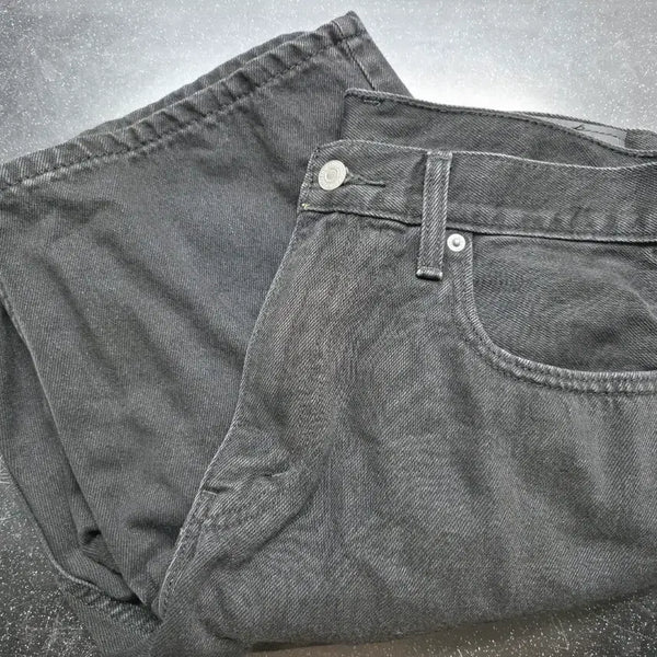 [BUNJANG] Levi's 469 Loose Fit Shorts Black Size 32 / 리바이스469 루즈쇼츠 블랙32 사이즈 팝니다