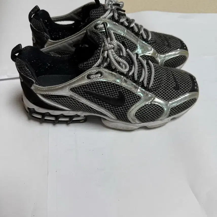 [BUNJANG] Nike Stussy Air Zoom Spiridon Cage 2 Pure Platinum / [265]나이키 스투시 에어 줌 스피리돈 케이지2 퓨어 플래티넘