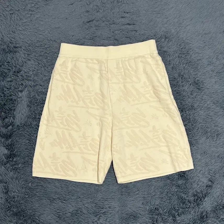 [BUNJANG] System Homme 23SS Ivory Sweat Shorts Size 32 / (정품) 시스템옴므 23SS 아이보리 반바지 허리32