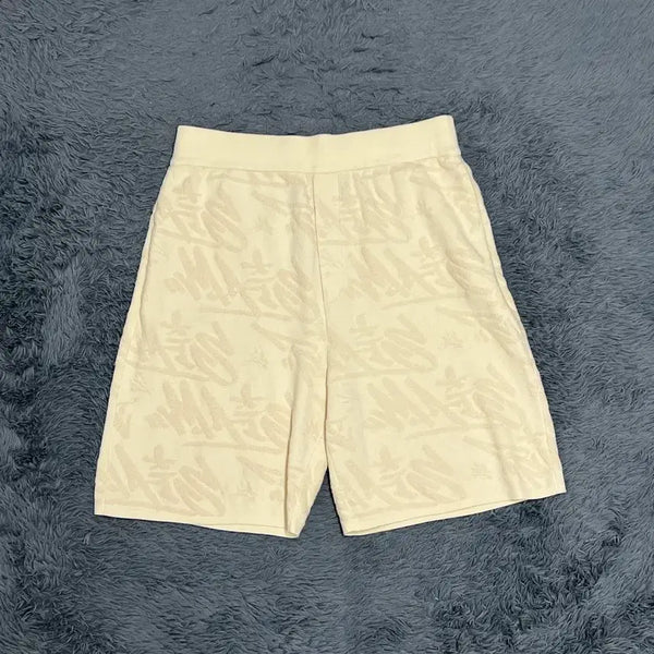 [BUNJANG] System Homme 23SS Ivory Sweat Shorts Size 32 / (정품) 시스템옴므 23SS 아이보리 반바지 허리32
