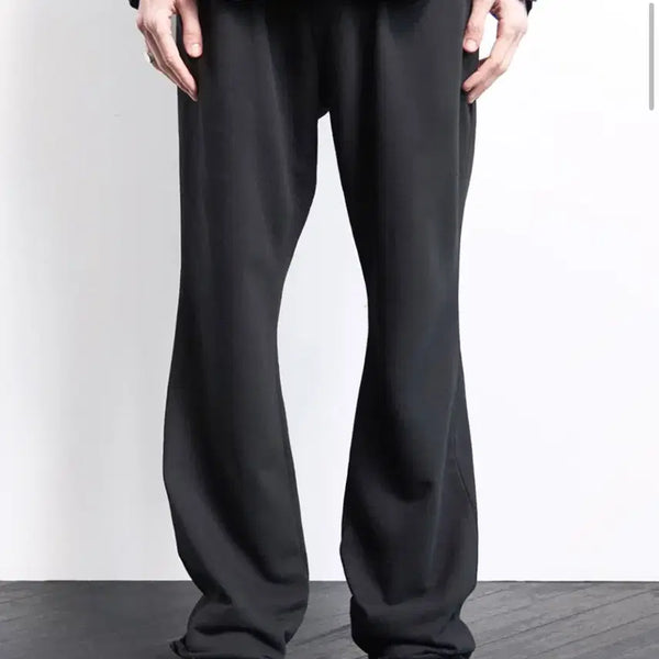 [BUNJANG] FREP BLACK SUNDAY TROUSER Flare Fit Sweatpants / [L] 프레프 BLACK SUNDAY TROUSER