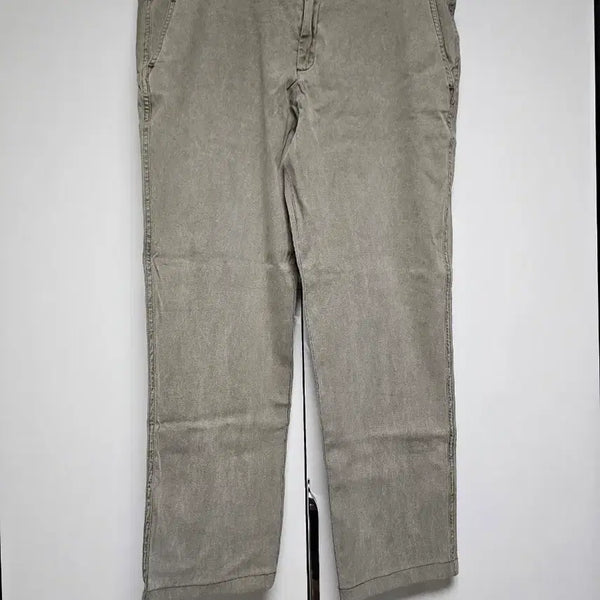 [BUNJANG] Washed Cotton Pants Khaki Beige / 카키베이지 워싱 면바지 (새상품)
