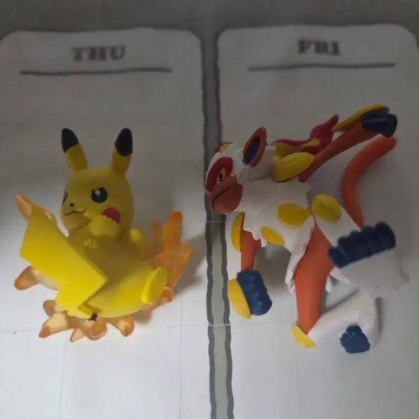 [BUNJANG] Pokemon Capsule Act Infernape Pikachu Set / 포켓몬 캡슐액트 가챠 초염몽 피카츄 2종 일괄